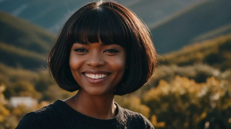 27 Bob with Bangs Hairstyles for Black Women