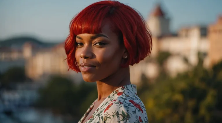 31 Red Bob Hairstyles for Black Women