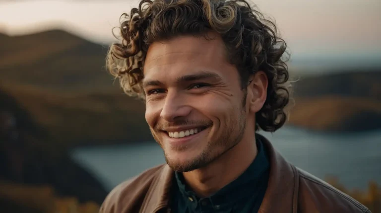 27 Curly Hairstyles for Men with Fade