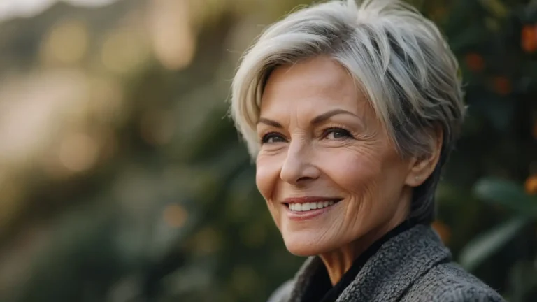 25 Chic Hairstyle Ideas for Women Over 50 with Thin Hair