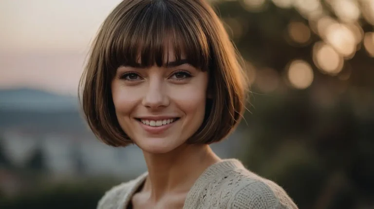 27 Bob Hairstyles with Bangs For Women
