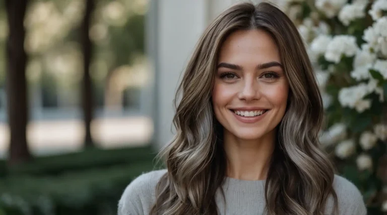 27 Chic Brown Hair with Silver Highlights Ideas