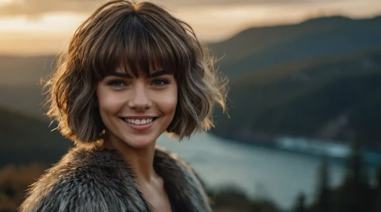 25 Classy Shaggy Wolf Cuts With Bangs