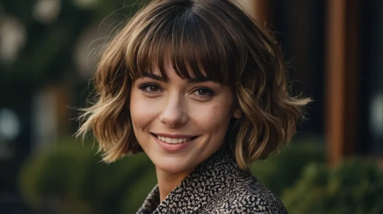 25 Easy Short Shag Hairstyles with Bangs