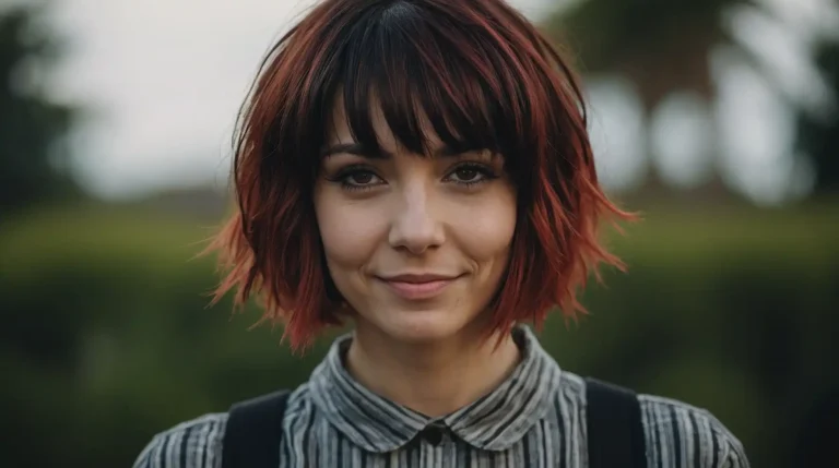 25 Intense Emo Shag Haircuts For Women