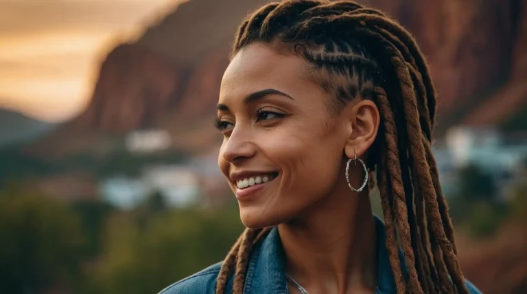 27 Locs with Undercut Women Hairstyles