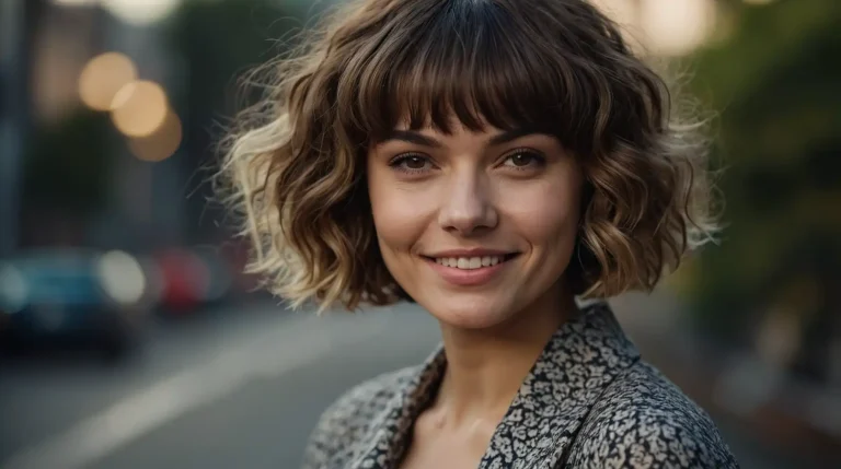 25 Sassy Wavy Wolf Cuts With Bangs