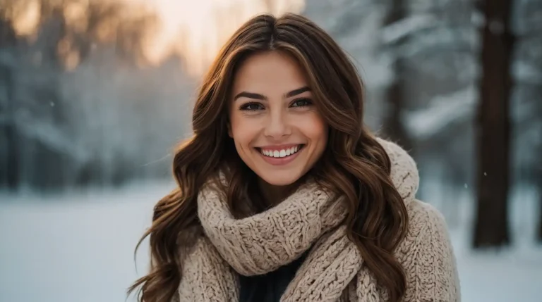 27 Winter Highlights for Brown Hair