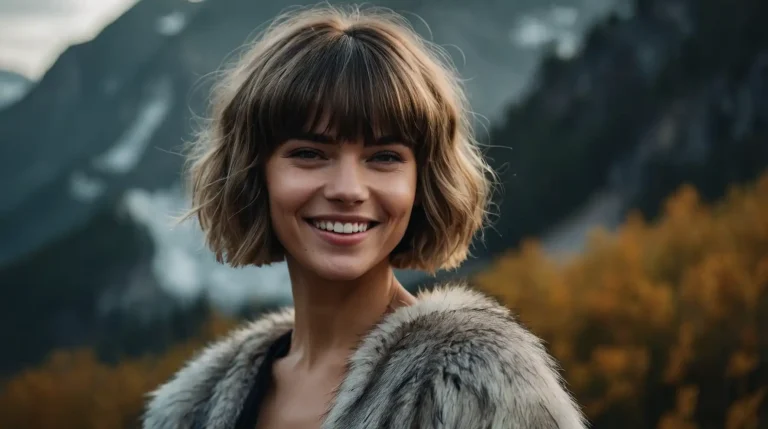 25 Wolf Cut With Bangs Hairstyle Ideas For Women